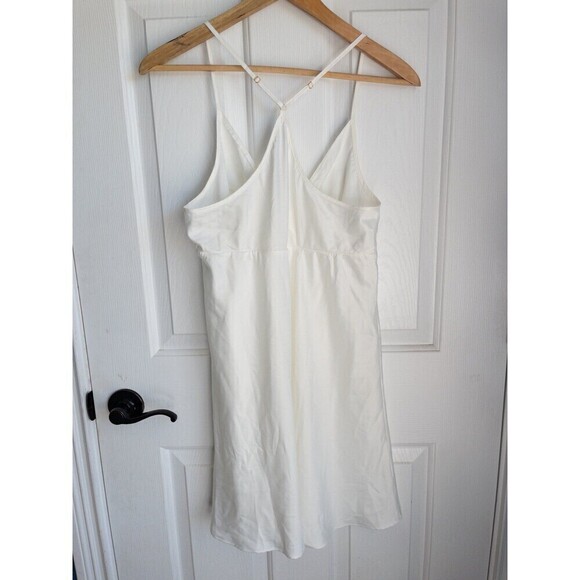 Flora White Night Gown Slip Dress Nightie size Medium - Picture 7 of 7